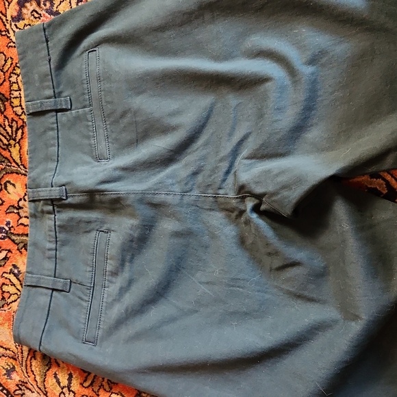J. Crew High Rise Girlfriend Chino 4 Dark Teal - Picture 10 of 14